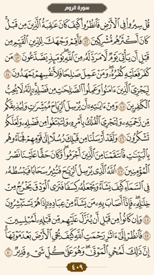 ترتیل قرآن صفحه 409