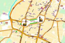 دانلود رایگان نقشه شهر کربلا که در آن موقعیت اماکن زیارتی، هتل ها، مراکز ستادی و درمانگاهها و ... مشخص شده است...