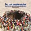 پوستر حدیث: هدر دادن آب به زبان انگلیسی