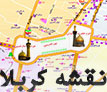  نقشه کربلا به همراه معرفي شهر كربلا